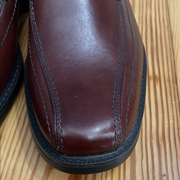 Johnston & Murphy Men's Rich Brown Leather Loafers Size 8.5 M - Picture 9 of 10